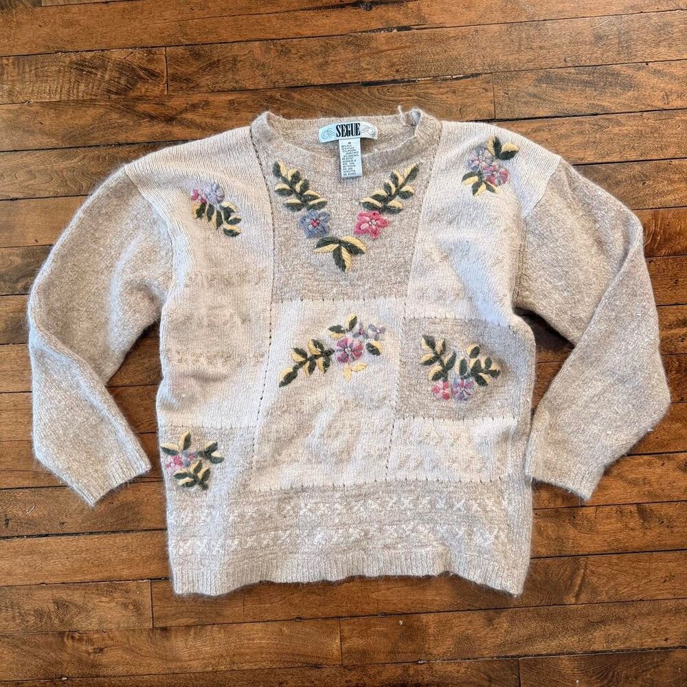 Segue Silk & Angora Women's Cottagecore Sweater